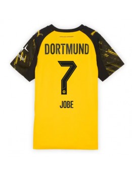 Borussia Dortmund Jobe Bellingham #7 Replika Hemmakläder Dam 2025-26 Kortärmad